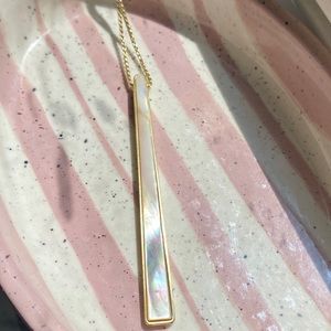 kendra scott mother of pearl necklace